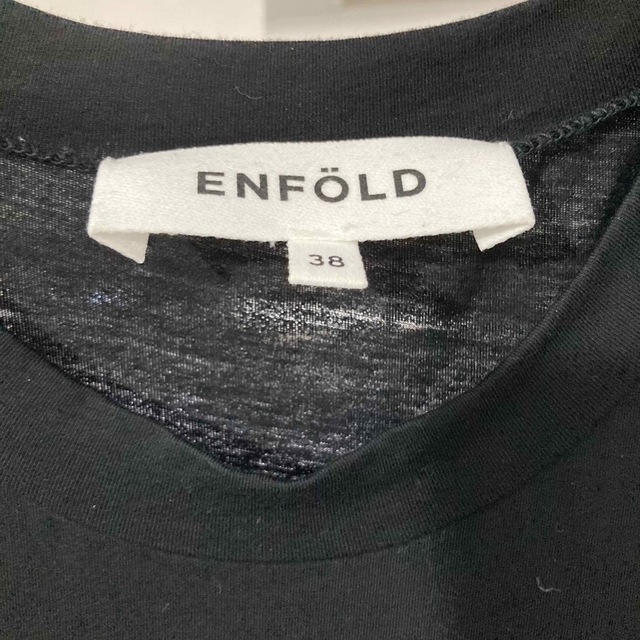 ENFOLD(エンフォルド)のENFOLD ワンピース　38 黒 レディースのワンピース(ロングワンピース/マキシワンピース)の商品写真