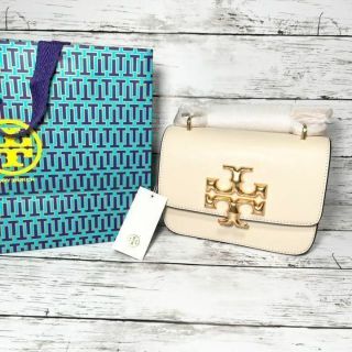 トリーバーチ(Tory Burch)の【新品】TORYBURCH エレノア スモール　NEW CREAM 白(ショルダーバッグ)