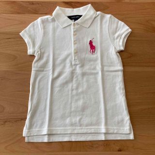 ラルフローレン(Ralph Lauren)のラルフローレン ポロシャツ ホワイト 120(Tシャツ/カットソー)