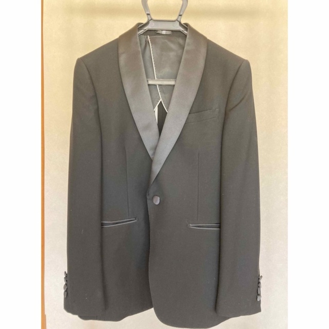スーツセレクト】タキシード セットアップ チーフ 蝶ネクタイ ワイシャツ-
