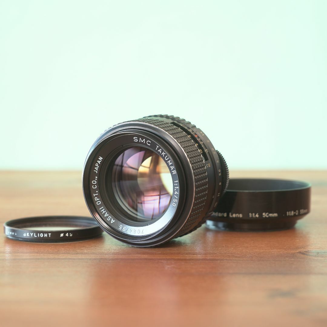 美品 SMC TAKUMAR 50mm f1.4 オールドレンズ #795オールドレンズ - www