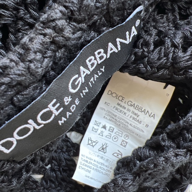 美品 DOLCE&GABBANAドルガバ コットン クロシェ編み ジャケット | www