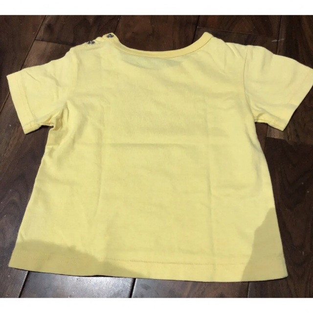 FELISSIMO(フェリシモ)のTシャツ(フェリシモ　綿100%) デニムパンツ(西松屋) セット キッズ/ベビー/マタニティのキッズ服男の子用(90cm~)(Tシャツ/カットソー)の商品写真