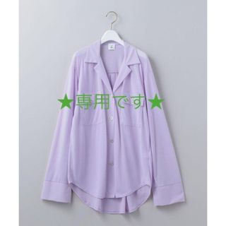 ロク(6 (ROKU))の6 ROKU COTTON CUT SHIRT シャツ ライラック(シャツ/ブラウス(長袖/七分))