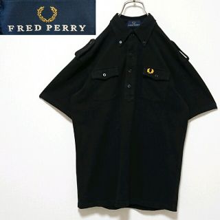 フレッドペリー(FRED PERRY)のフレッドペリー　ポケット付　ワンポイント　刺繍　ロゴ　半袖　ポロシャツ(ポロシャツ)