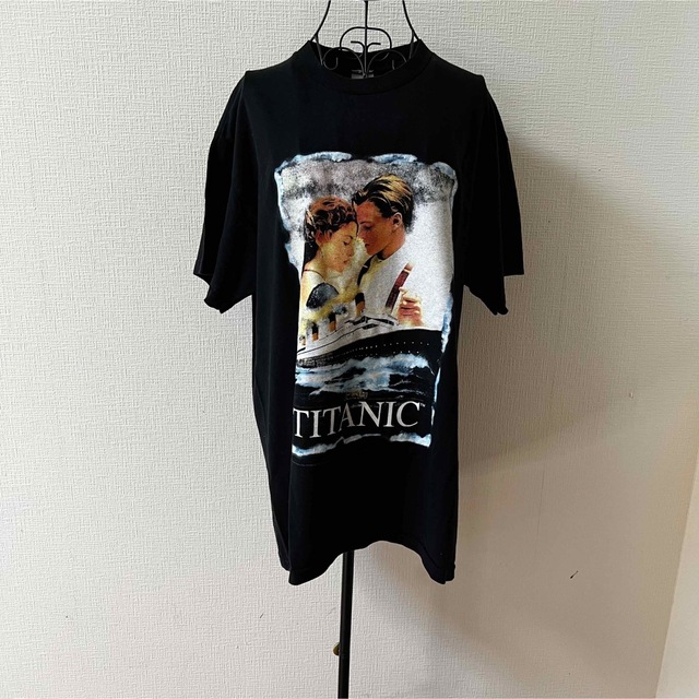【美品】Titanic Promo Tee L タイタニック 黒 Tシャツ