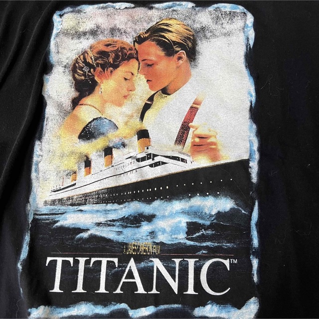 【美品】Titanic Promo Tee L タイタニック 黒 Tシャツ 1