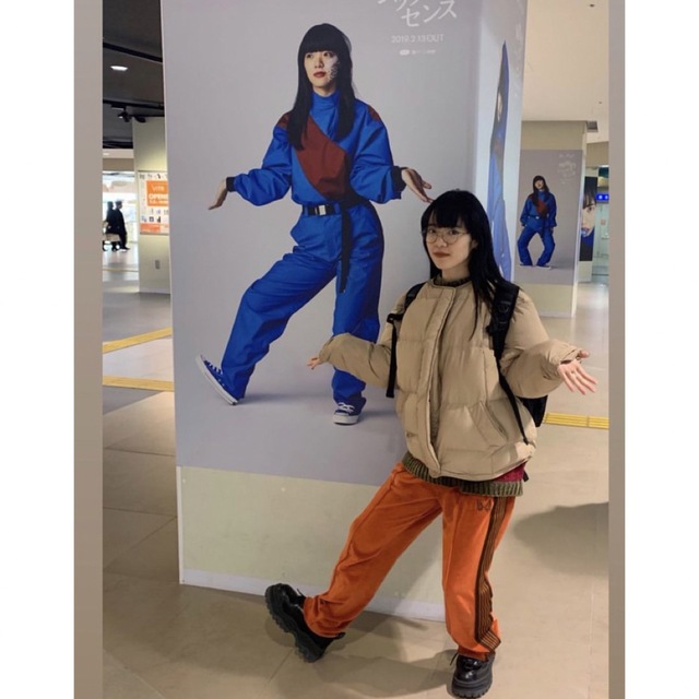 19SS ベロアトラックパンツ【S】オレンジ あいみょん | www.chirurgie
