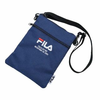 フィラ(FILA)のフィラ スマフォショルダーバッグ ミニショルダー ポリエステル★ネイビー【新品】(ショルダーバッグ)