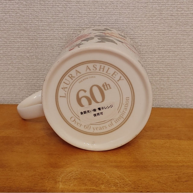 ローラアシュレイ 60周年記念 マグカップ