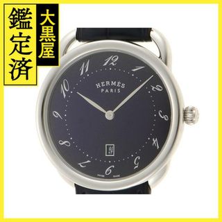 エルメス(Hermes)のエルメス　アルソーGM　AR7Q.810.630　ブルー　メンズ【436】(レザーベルト)