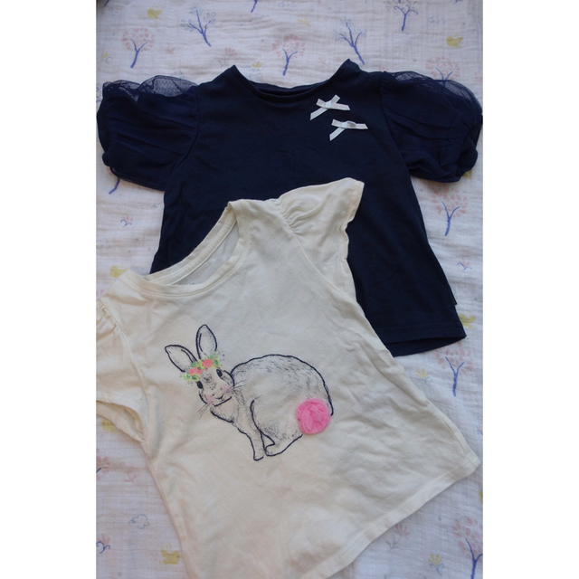 GAP Kids(ギャップキッズ)のgap gita ベルメゾン　シャツ　90 キッズ/ベビー/マタニティのキッズ服女の子用(90cm~)(Tシャツ/カットソー)の商品写真