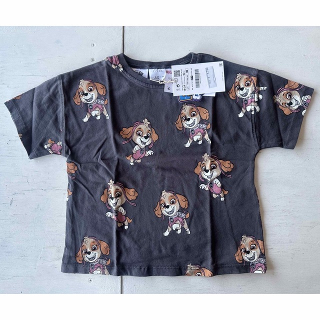 ZARA KIDS(ザラキッズ)の新品　パウパトロール　スカイ　Tシャツ 1歳半-2歳　92cm キッズ/ベビー/マタニティのキッズ服女の子用(90cm~)(Tシャツ/カットソー)の商品写真