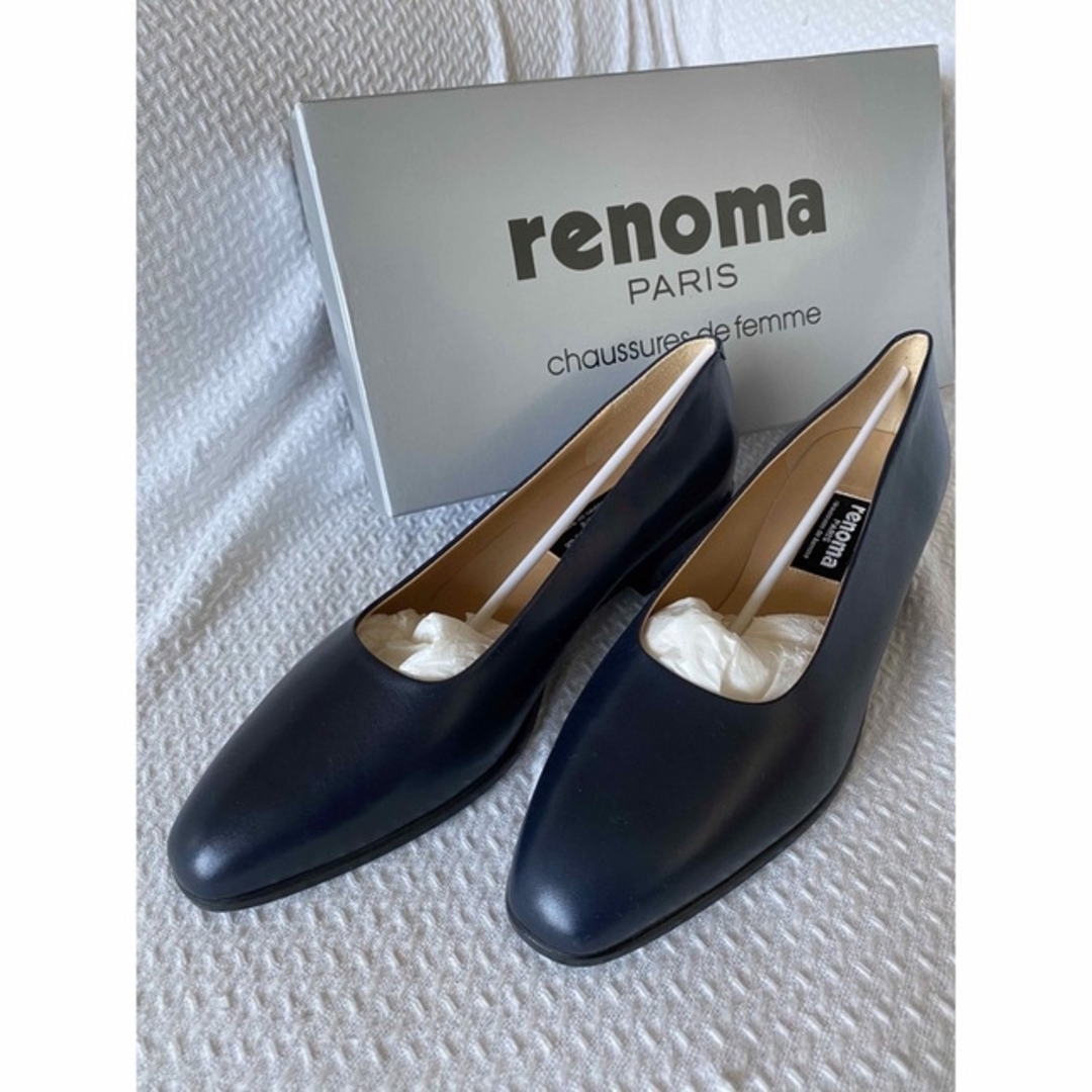 RENOMA(レノマ)のパンプス　本革　新品　23.5㎝ レディースの靴/シューズ(ハイヒール/パンプス)の商品写真