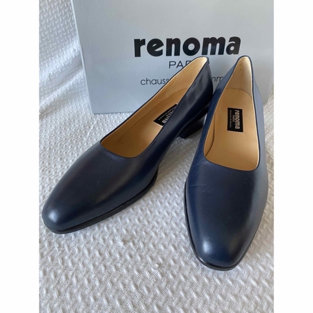 RENOMA(レノマ)のパンプス　本革　新品　23.5㎝ レディースの靴/シューズ(ハイヒール/パンプス)の商品写真