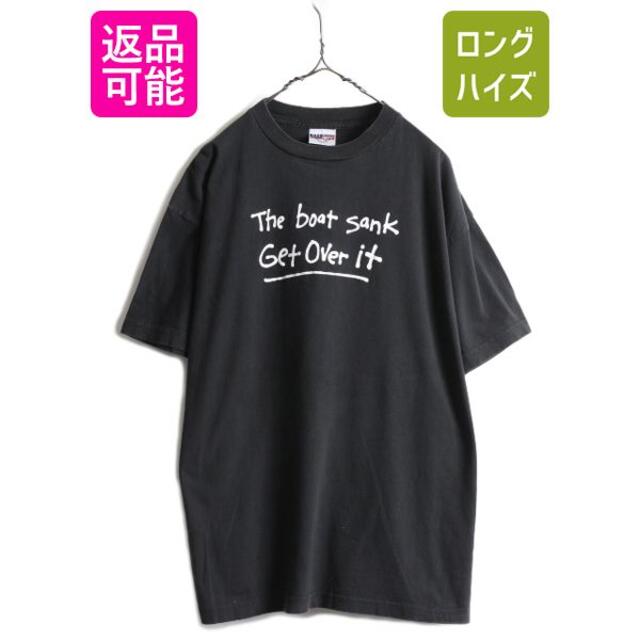 90s USA製 メッセージ プリント Tシャツ XL ジョーク ヘビーウェイト