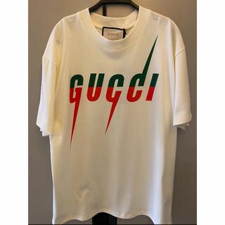 Gucci - GUCCI グッチ ブレード ロゴ Tシャツ サイズ XS