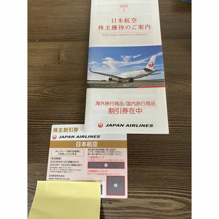 ジャル(ニホンコウクウ)(JAL(日本航空))の日本航空株主優待一式2023年5月分(航空券)