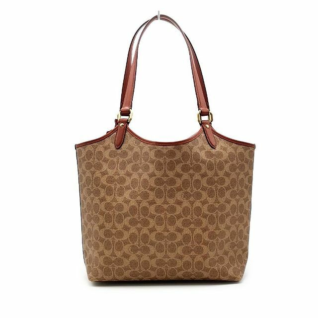 超美品 コーチ COACH トートバッグ ポーチ付き 03-23051508