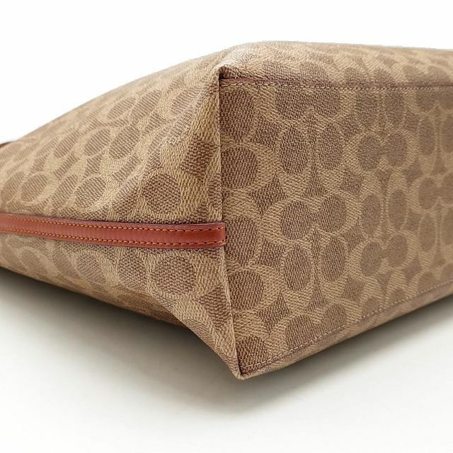 超美品 コーチ COACH トートバッグ ポーチ付き 03-23051508