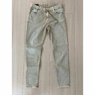 ビッグジョン(BIG JOHN)の【中古品】BIG JOHN ストレッチイージーデニムパンツ ベージュ MXSR0(デニム/ジーンズ)