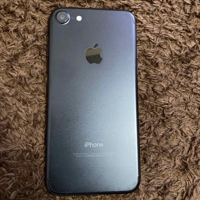 ★美品★simフリー iPhone 7 ブラック 128GB バッテリー100%