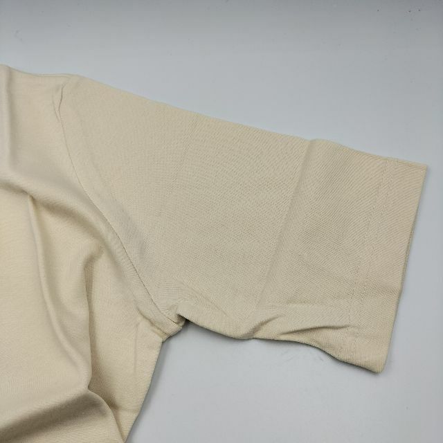 【新品】Sariel Angel 汗染み防止着やせTシャツベージュSサイズ メンズのトップス(Tシャツ/カットソー(半袖/袖なし))の商品写真