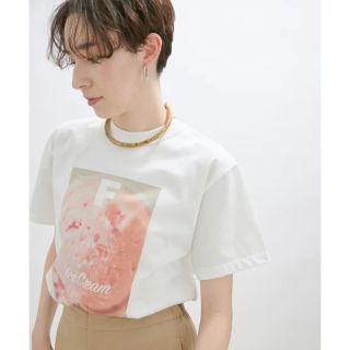 アダムエロぺ(Adam et Rope')のアダムエロペ　 MagazineF for SALON  別注プリントTシャツ(Tシャツ(半袖/袖なし))