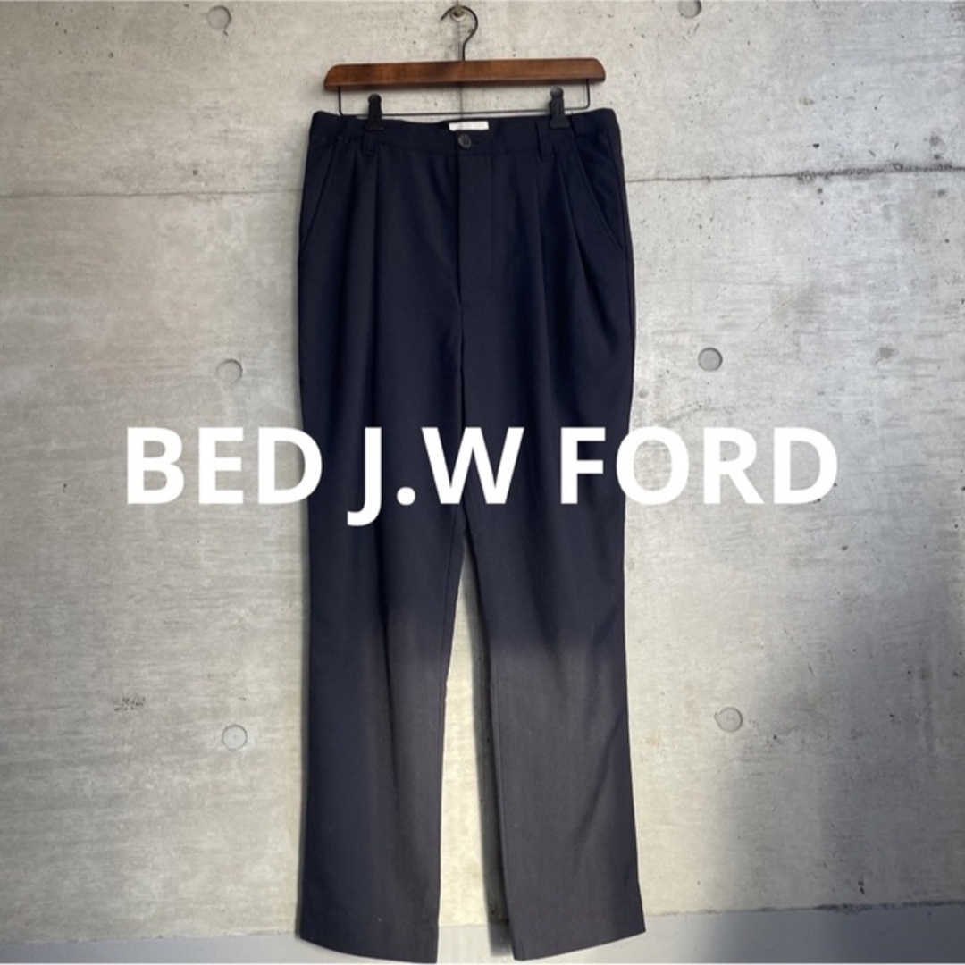 BED J.W. FORD(ベッドフォード)のベッドフォード(BED j.w. FORD)タックスラックス メンズのパンツ(スラックス)の商品写真