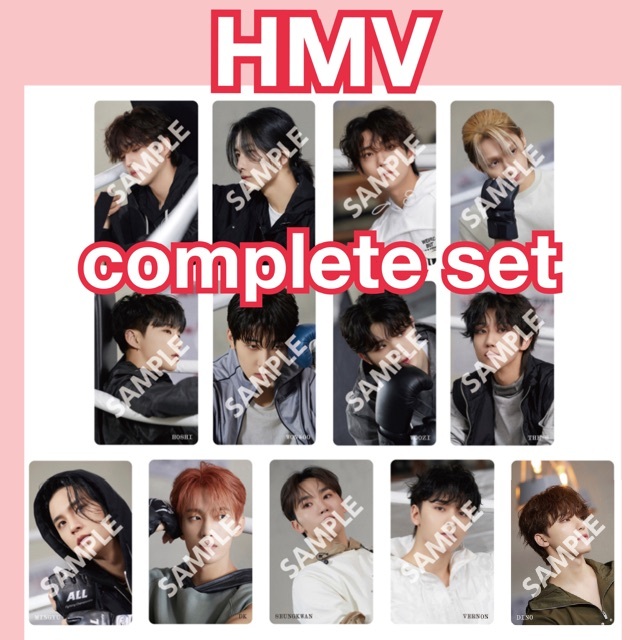 SEVENTEEN セブチ FML HMV ラキドロ トレカ 13種コンプ