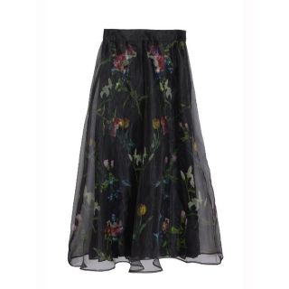 アメリヴィンテージ(Ameri VINTAGE)のSOFIA ORGANZA LAYERED SKIRT(ロングスカート)