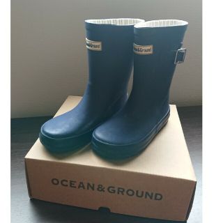 オーシャンアンドグラウンド(OCEAN&GROUND)のOCEAN&GROUND レインブーツ 18cm(長靴/レインシューズ)