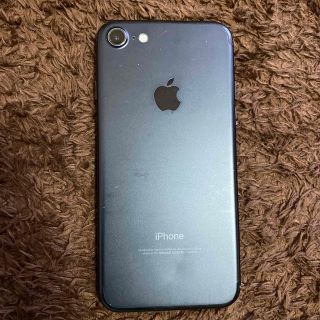 アイフォーン(iPhone)のiPhone7 ブラック SIMフリー 128gb  バッテリー100%(スマートフォン本体)