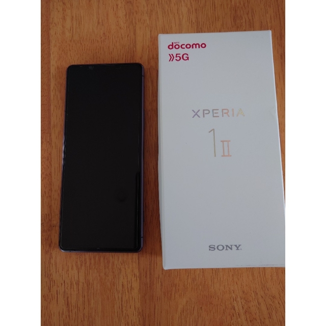 SONY Xperia 1II SO-51A パープルスマホ家電カメラ