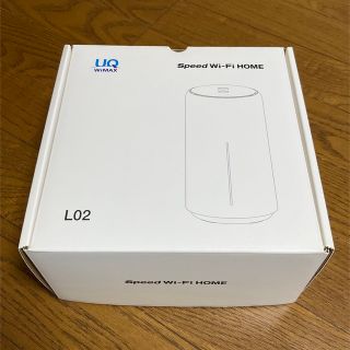 ファーウェイ(HUAWEI)のSpeed Wi-Fi HOME L02 white UQ版(PC周辺機器)