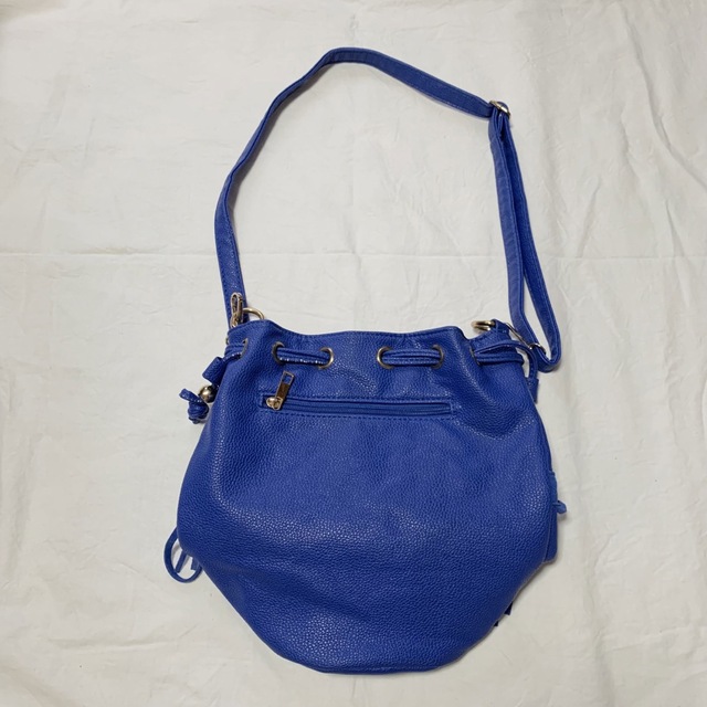 anap mimpi(アナップミンピ)のAnap mimpi アナップミンピ バケツ型ショルダーバッグ 青 ブルー レディースのバッグ(ショルダーバッグ)の商品写真
