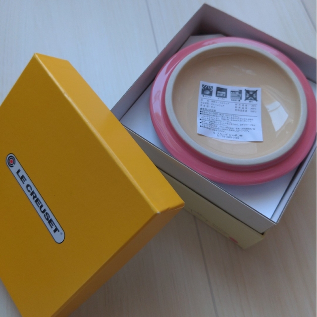 LE CREUSET(ルクルーゼ)のル・クルーゼ　ミニココット　ピンク インテリア/住まい/日用品のキッチン/食器(食器)の商品写真