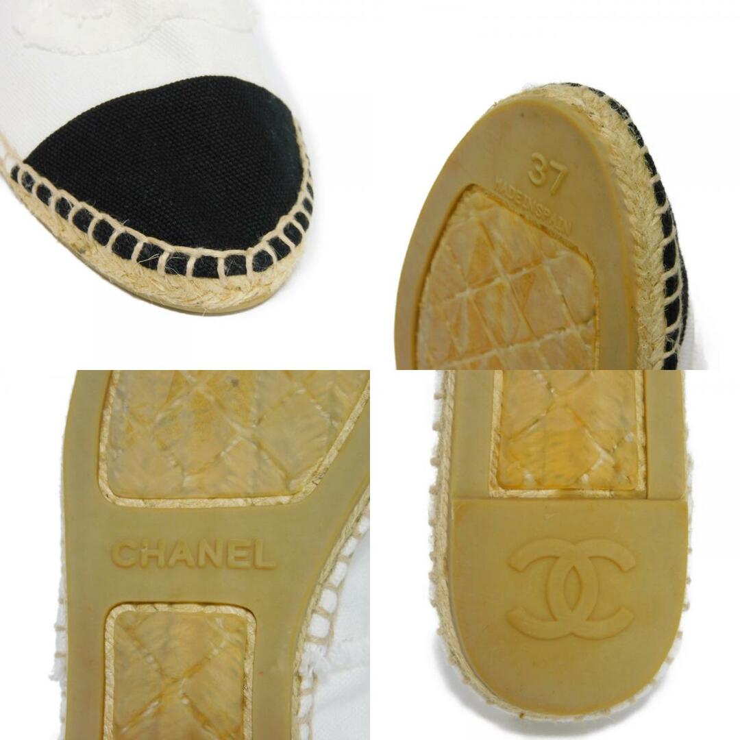 新品CHANEL　シャネル　エスパドリーユ　37　24cm　シューズ　ココマーク