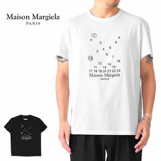 マルジェラ logo calender tee カレンダー ロゴ Tシャツ L