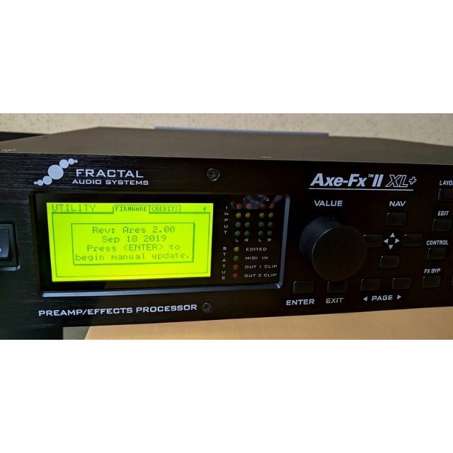 Fractal Audio Systems Axe-Fx II XL+ その① | www.innoveering.net