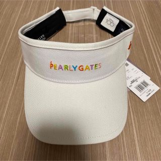 パーリーゲイツ(PEARLY GATES)の新品タグ付き　パーリーゲイツ　オンライン限定　ミッキーコラボ　バイザー(その他)