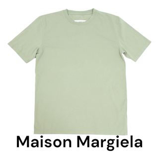 マルタンマルジェラ(Maison Martin Margiela)の【新品タグ付き】Maison Margiela 10　無地Tシャツ　セージ　44(Tシャツ/カットソー(半袖/袖なし))