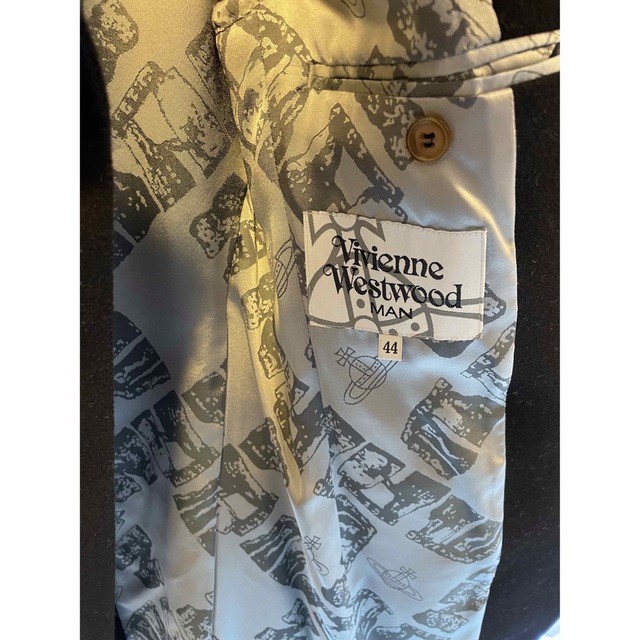 vivienne westwood man メルトンミントカラーコート　44