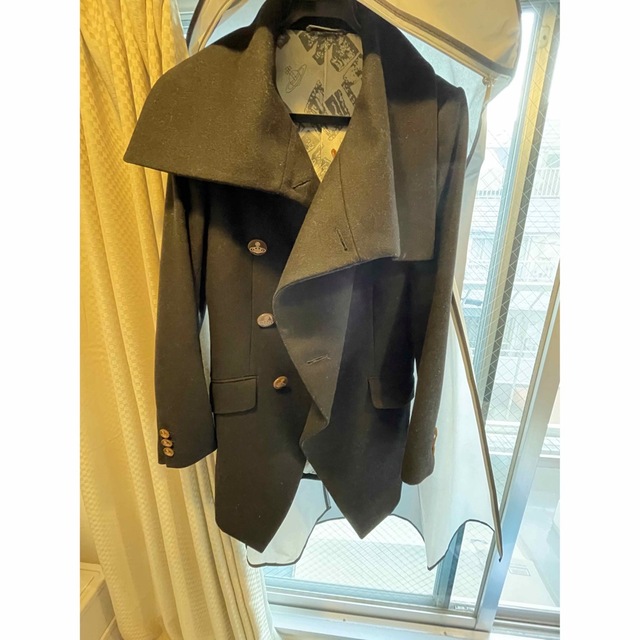 vivienne westwood man メルトンミントカラーコート 44