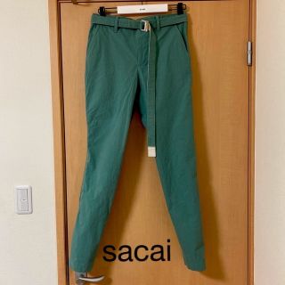 サカイ(sacai)のsacai belted cotton slim pants(その他)