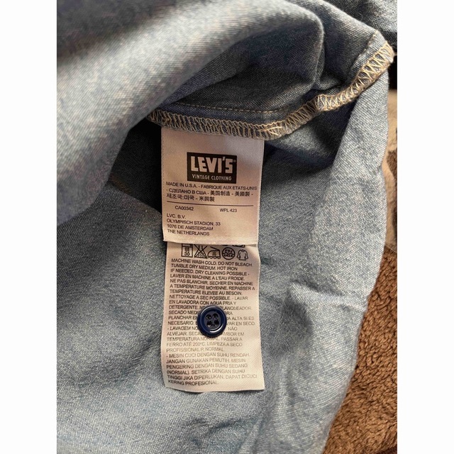 Levi's(リーバイス)のLVC  Levi’s vintage clothing   アメリカ製　シャツ メンズのトップス(シャツ)の商品写真