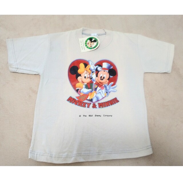 Disney(ディズニー)のミッキー柄•キッズTシャツ　新品未使用のタグ付き　120〜130cm キッズ/ベビー/マタニティのキッズ/ベビー/マタニティ その他(その他)の商品写真