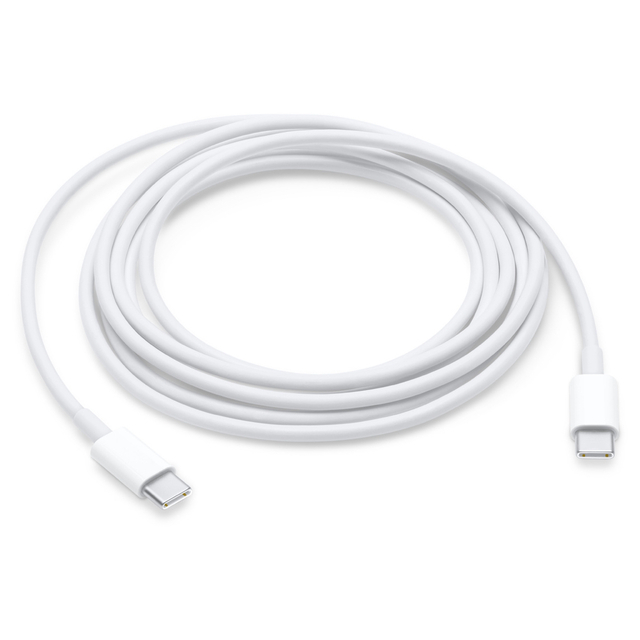 Apple(アップル)の新品未使用　 Apple MLL82AM/A [USB-C充電ケーブル 2m] スマホ/家電/カメラのスマートフォン/携帯電話(バッテリー/充電器)の商品写真