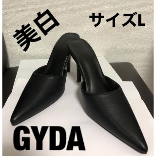 ジェイダ(GYDA)の美品　GYDA ジェイダ　パンプス ヒール サンダル ポインテッドトゥ　L(ハイヒール/パンプス)