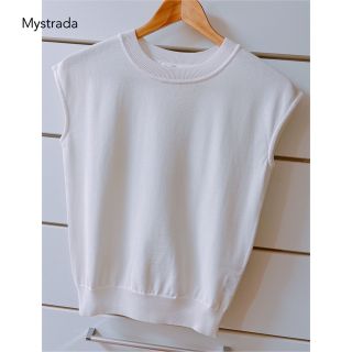 マイストラーダ(Mystrada)の最終sale⭐︎新品未使用✦︎マイストラーダ❤︎ニット プルオーバー❤︎ホワイト(ニット/セーター)